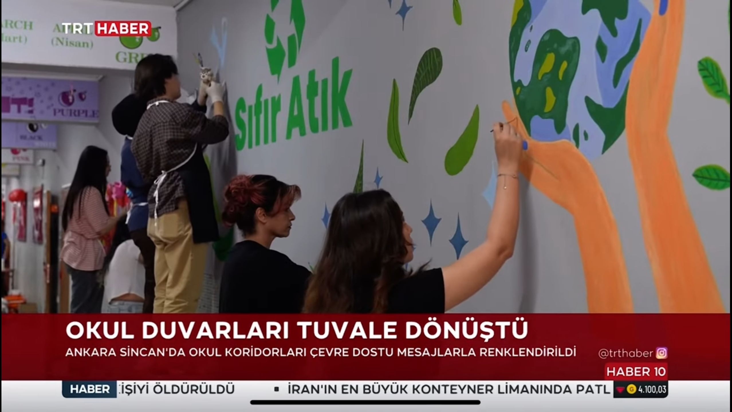 Sanat ve Tasarım Topluluğu Sıfır Atık’ı Renklendirdi