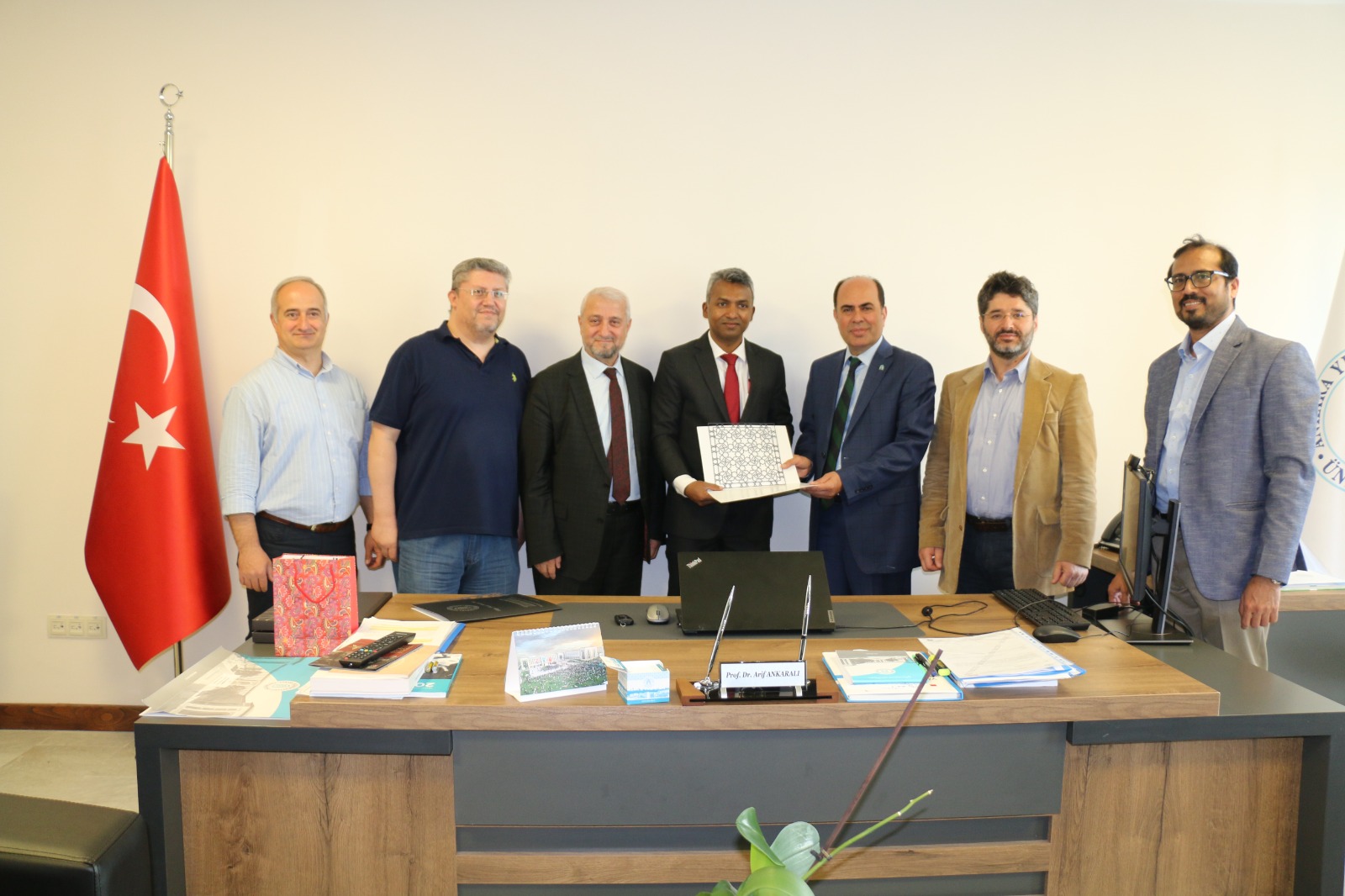 Hindistan Büyükelçiliği Müstaşarı A Anto ALPHONSE, Ankara Yıldırım Beyazıt Üniversitesi Mimarlık ve Güzel Sanatlar Fakültesi’ni Ziyaret Etti