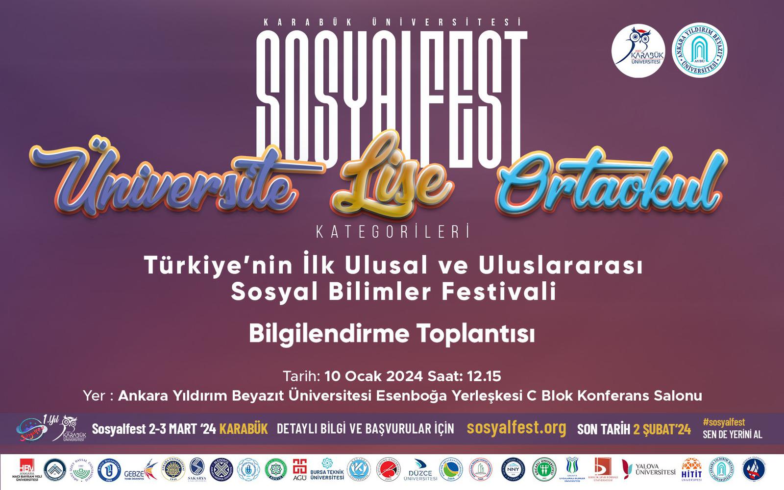SOSYALFEST-Sosyal Bilimler Festivali 