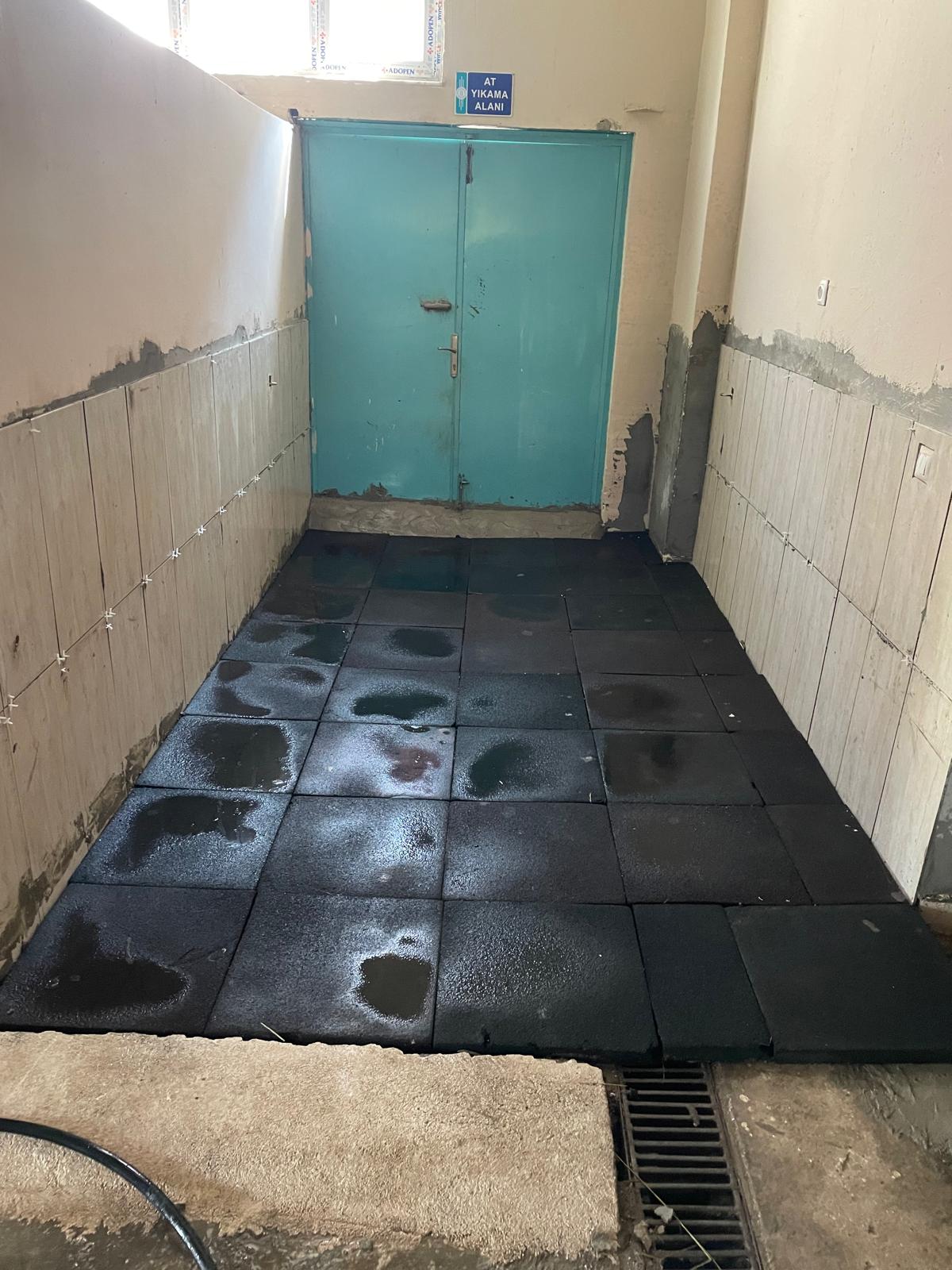 Atlarımız İçin Yıkama Yeri Yapıldı