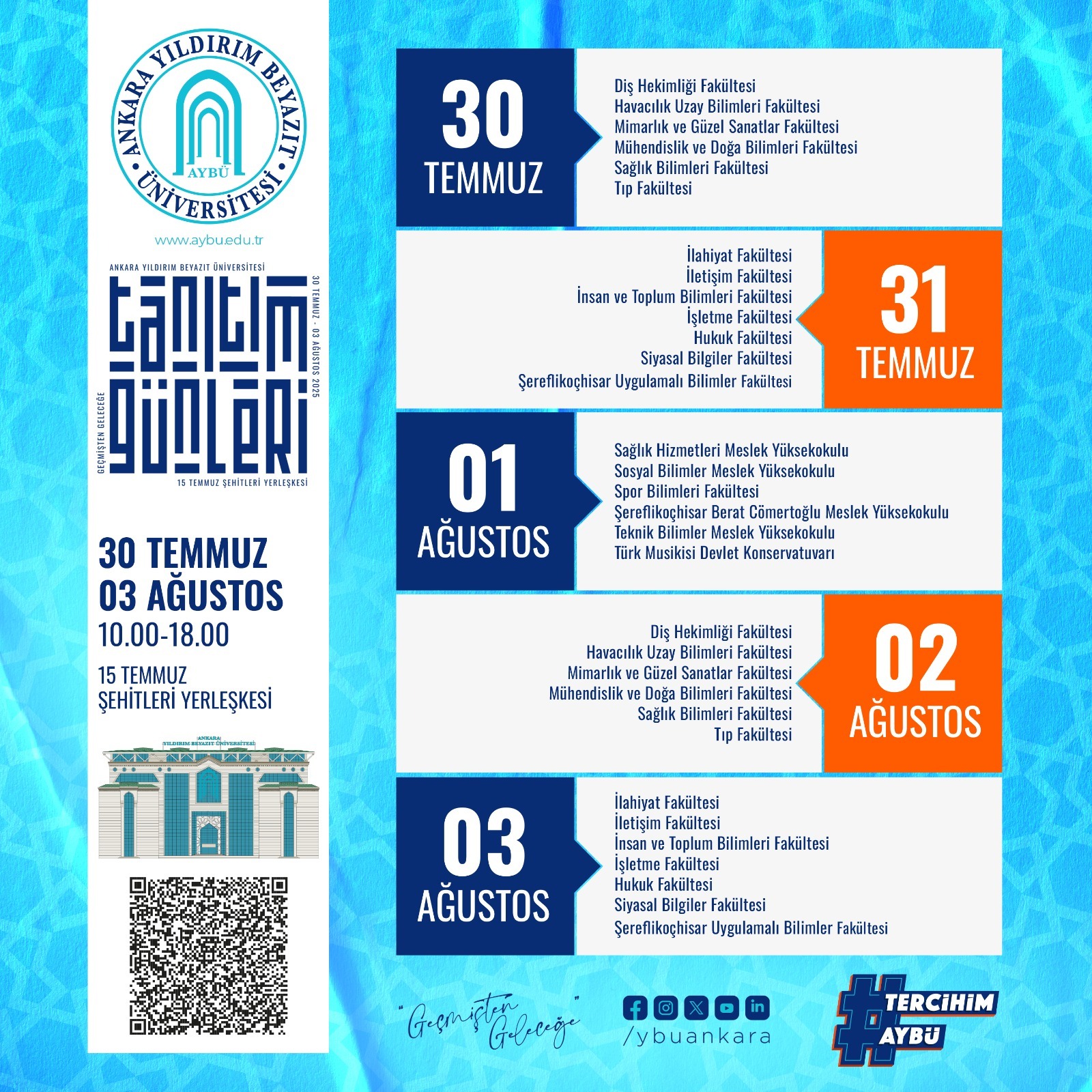 Üniversitemiz Tanıtım Günleri 