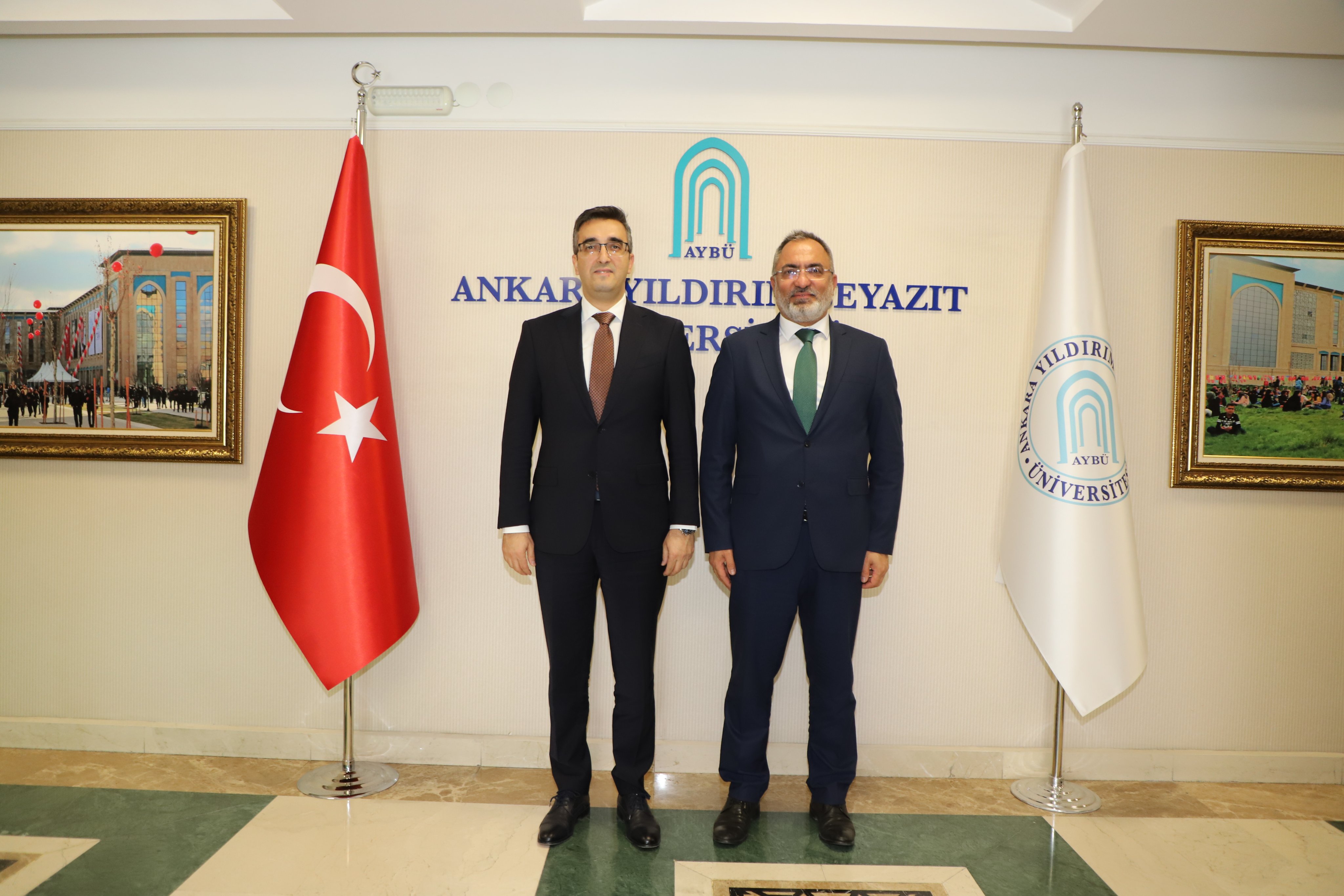 Yargıtay Üyesi ve Eski Adalet Bakan Yardımcısı Yakup MOĞUL'dan Rektörümüze Ziyaret