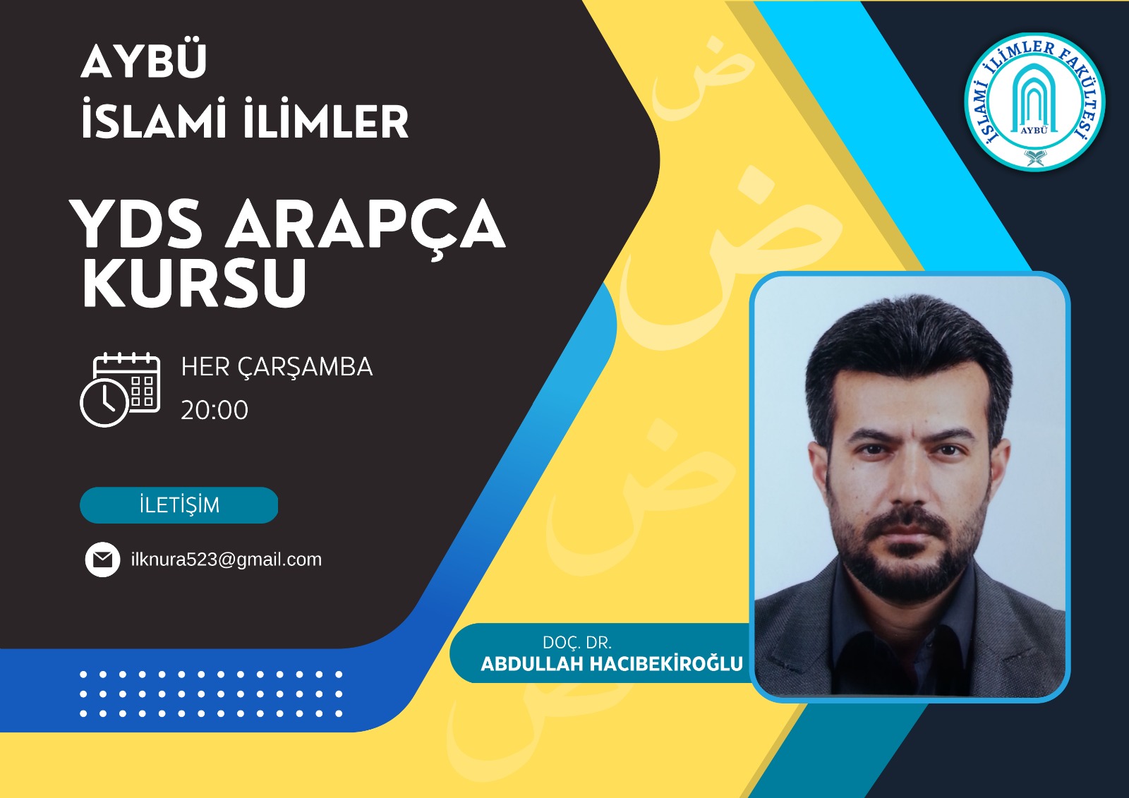 Fakültemiz Öğrencilerine YDS Arapça Kursu 