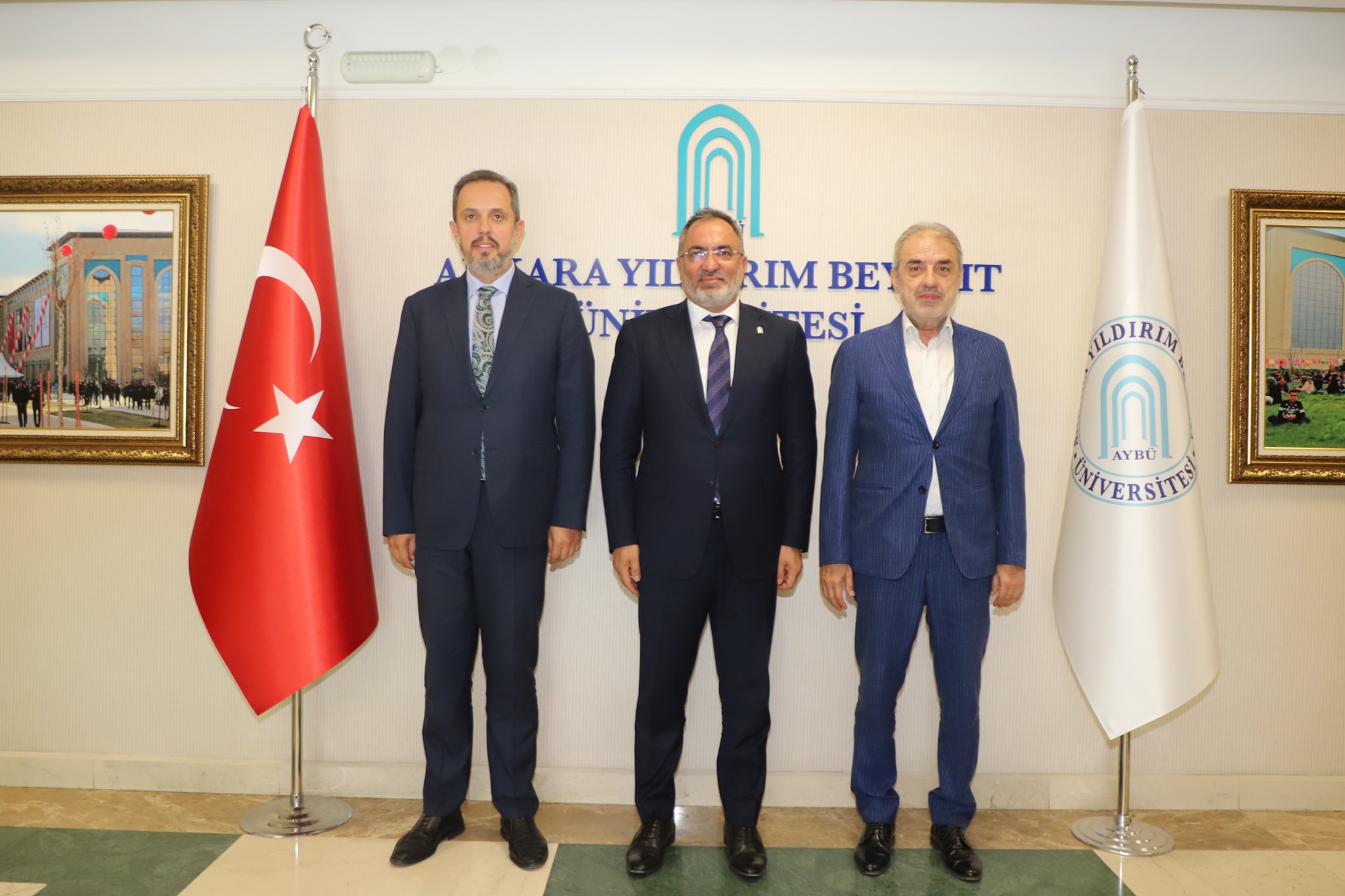 27. Dönem Çankırı Milletvekili ve Çankırı Belediye Eski Başkanı'ndan Rektörümüze Ziyaret 