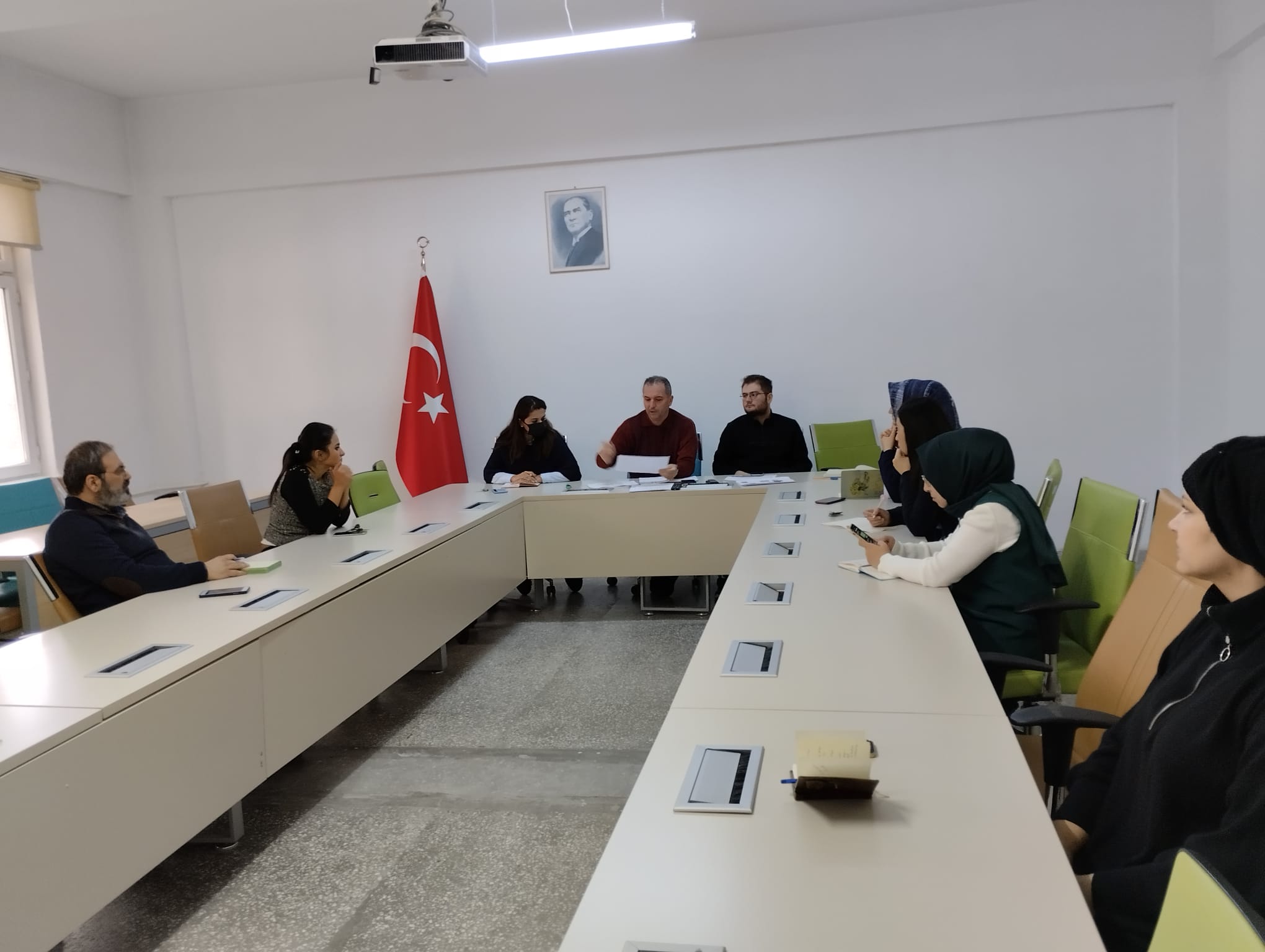 Bölüm başkanları toplantısı