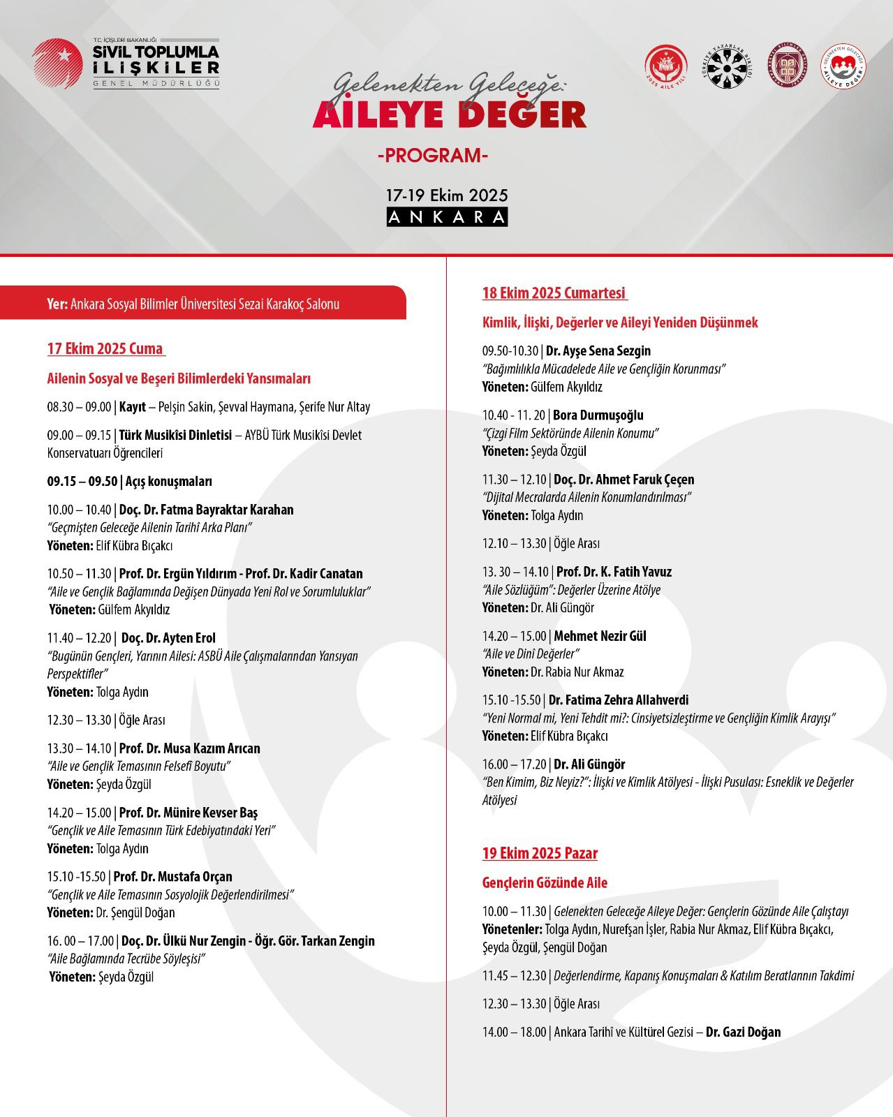 Doç. Dr. Fatma Bayraktar Karahan’dan “Geçmişten Geleceğe Ailenin Tarihi Arka Planı” Başlıklı Konuşma