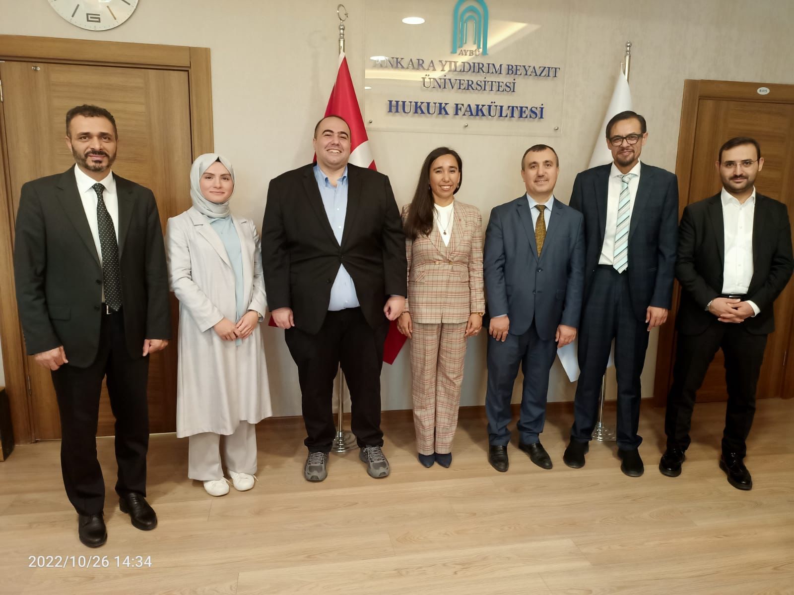 Head of Dpt. of the Private Int. Law of the Tashkent State University of Law and Founder of the Cyber Law Scientific School Prof. Dr. Sayid Gulyamov and Bursa Vice Honorary Consul of the Republic of Uzbekistan Surayya Khodjoeva Visited Our Faculty