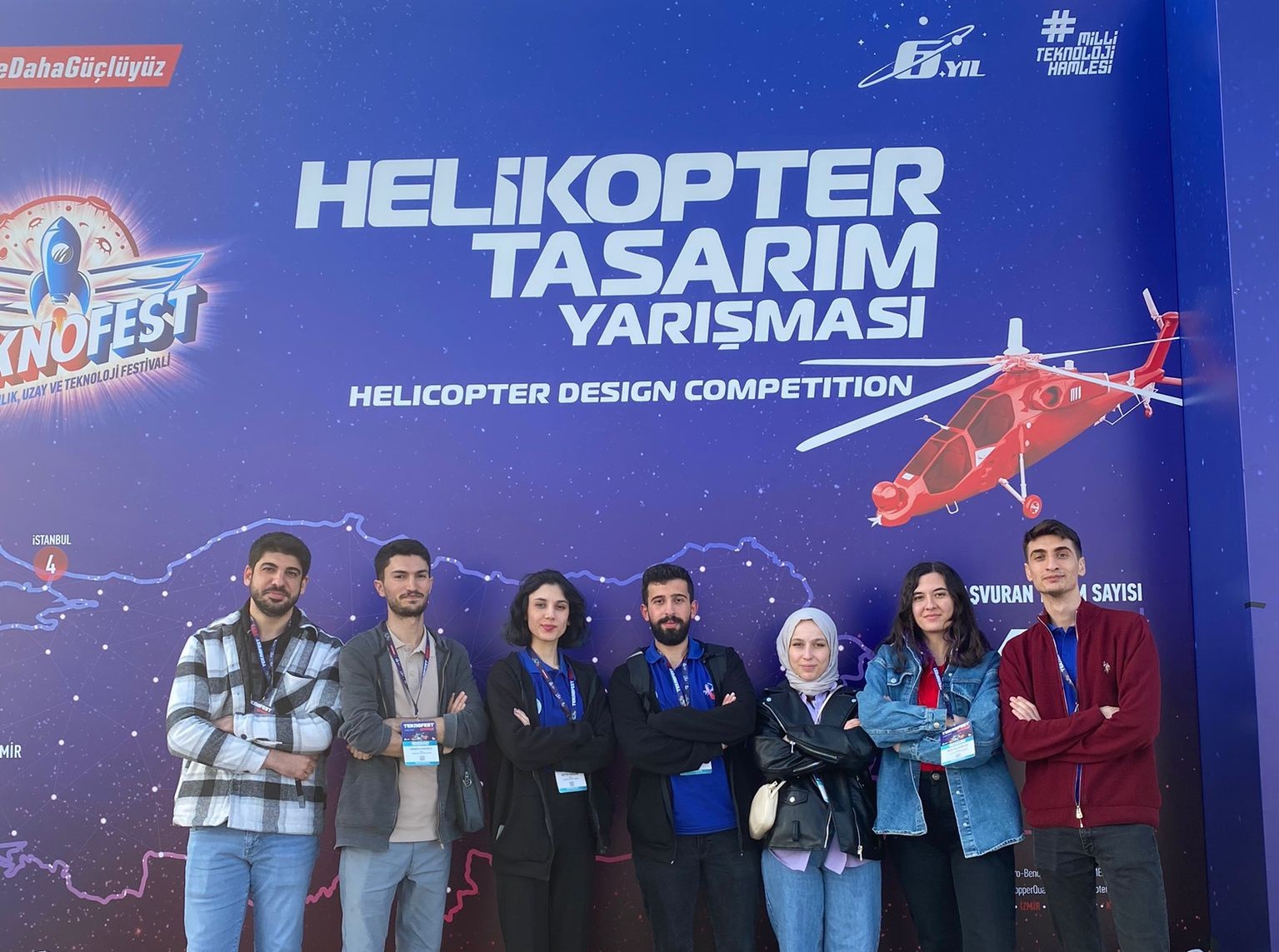 AYBÜ Vega Takımı Teknofest Helikopter Tasarım Yarışmasında derece aldı