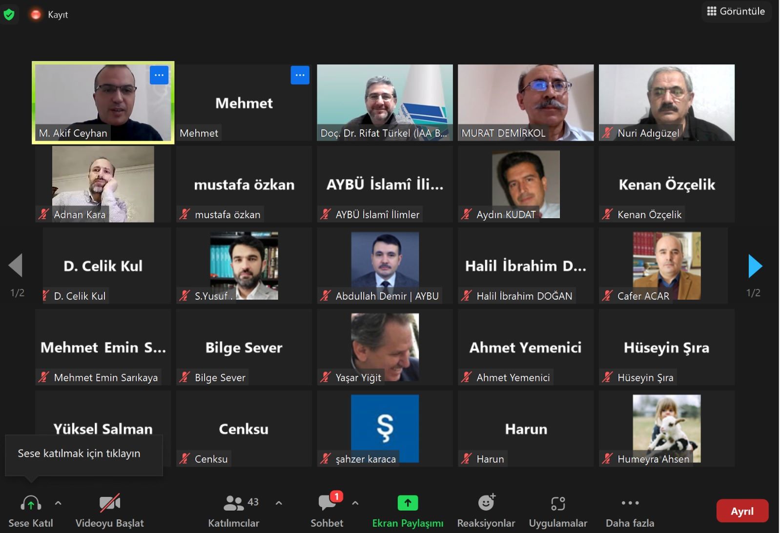 Fakültemizde İlahiyat Akreditasyon Ajansı (İAA) Tarafından “Kurum Akreditasyon Bilgilendirme Toplantısı” Gerçekleştirildi.
