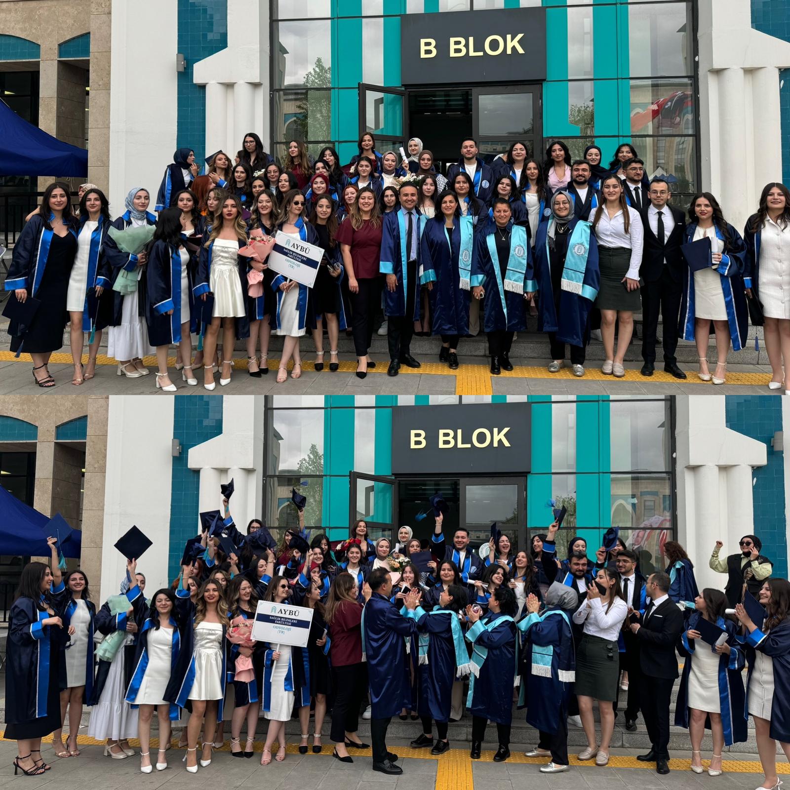 2025 yılı Odyoloji Bölümü Lisans programı mezunlarımızı uğurladık. 