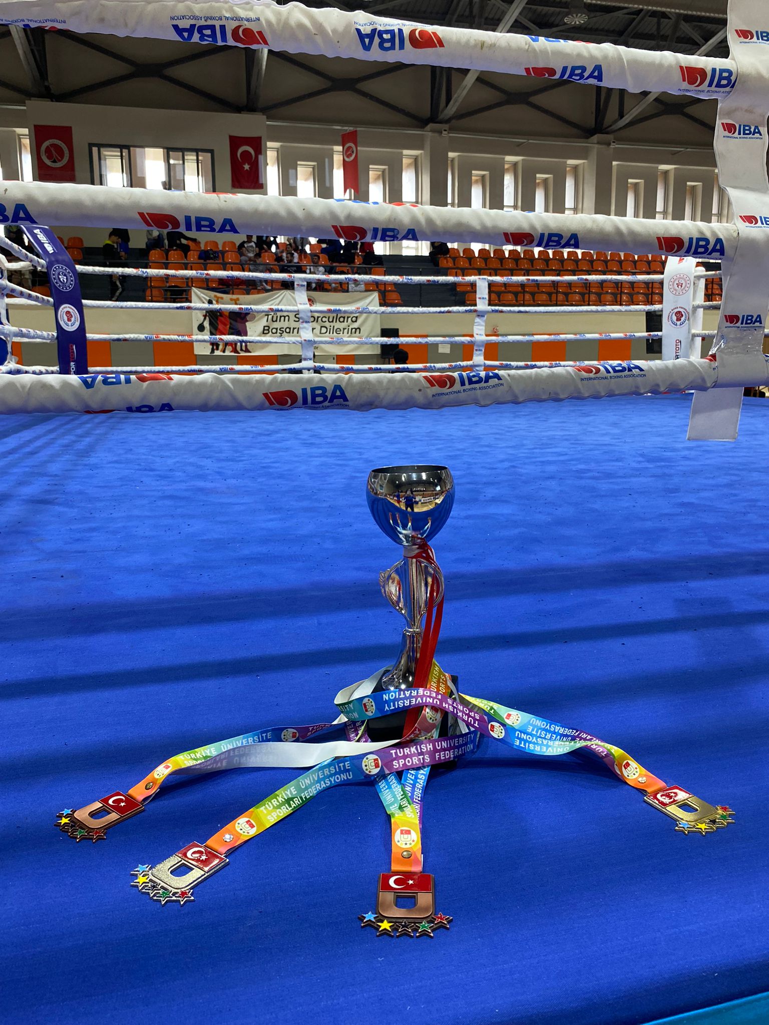 Türkiye Üniversite Sporları Federasyonu Boks Şampiyonasında Kastamonu’da ringe çıkan Fakültemiz öğrencileri