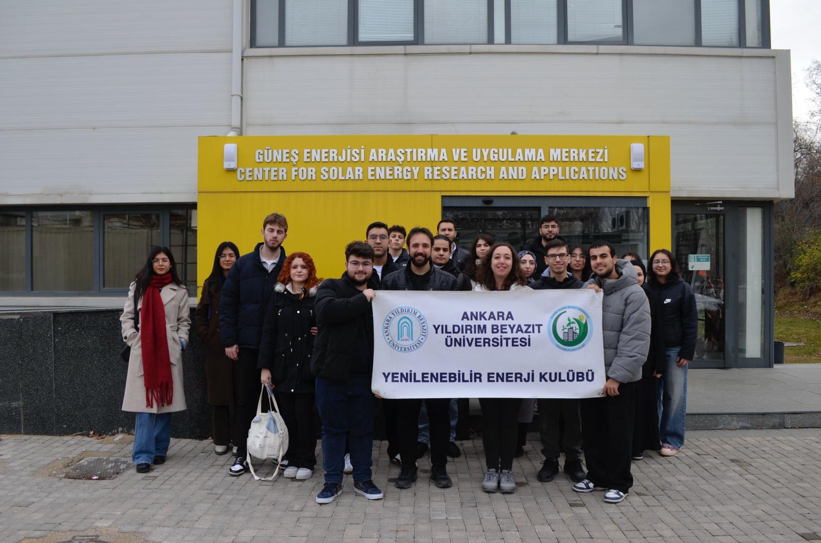 AYBÜ YEK, ODTÜ GÜNAM'ı Ziyaret Etti