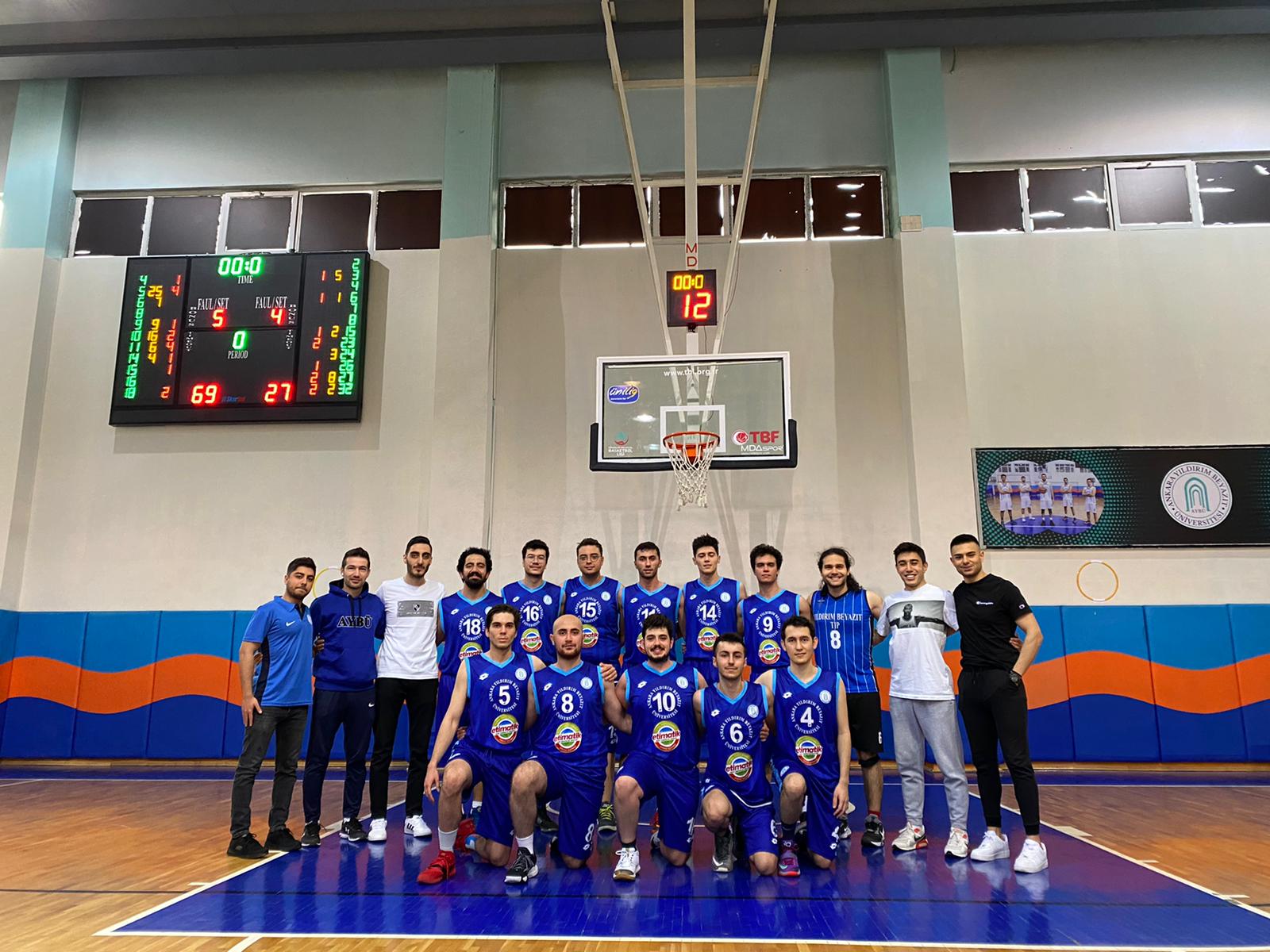AYBÜ Tıp Fakültesi Basketbol Takımı, AYBÜ Bahar Şenlikleri kapsamında Ankara Tıp Fakülteleri Basketbol Takımları arasında yapılan turnuvada ilk maçına galibiyetle başladı