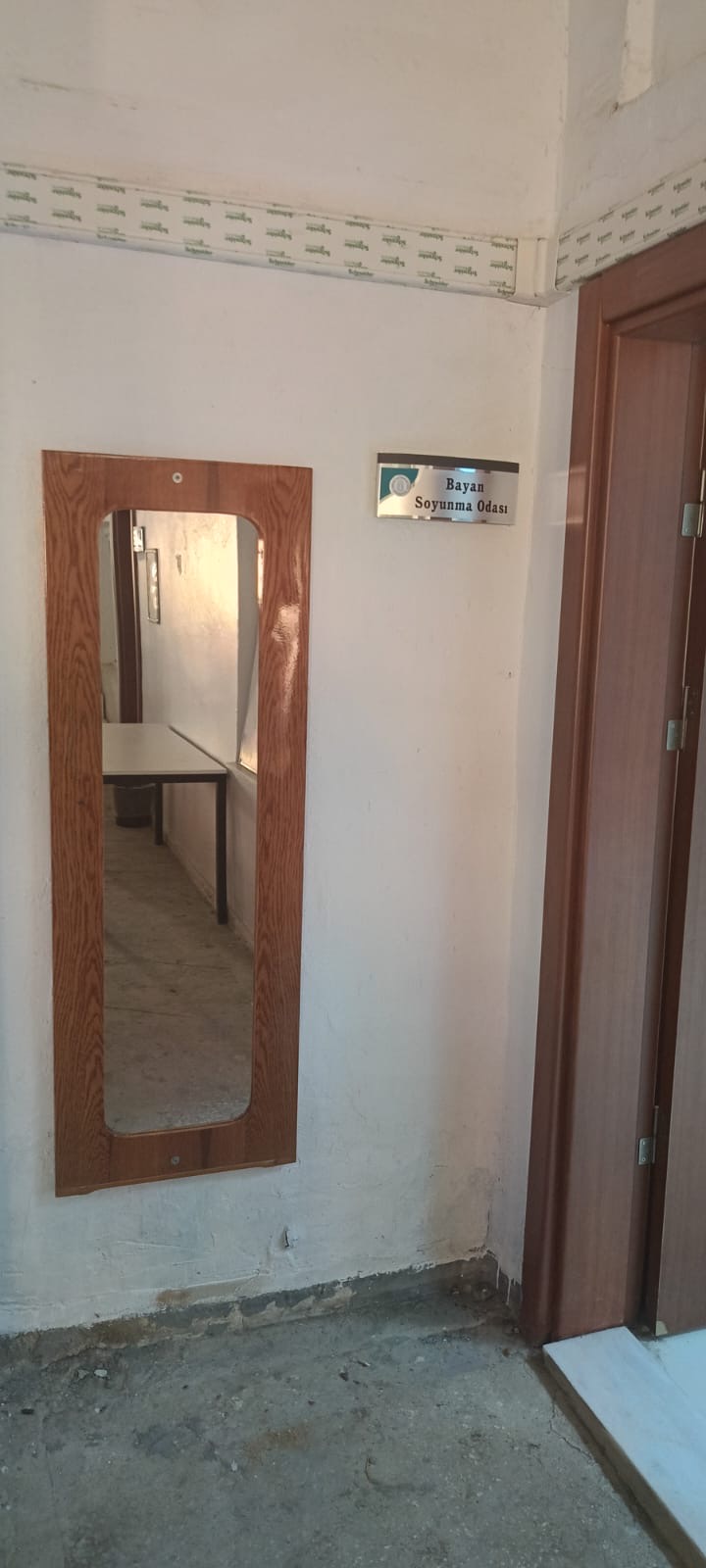 Engelli Bireylerimiz Ve Öğrencilerimiz İçin Eğitim Alanımıza Boy Aynası Takıldı