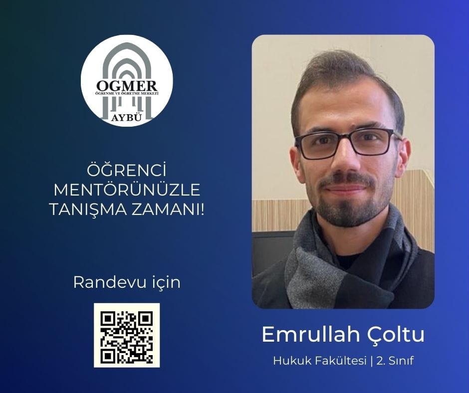 Öğrenci Mentörünüzle Tanışma Zamanı