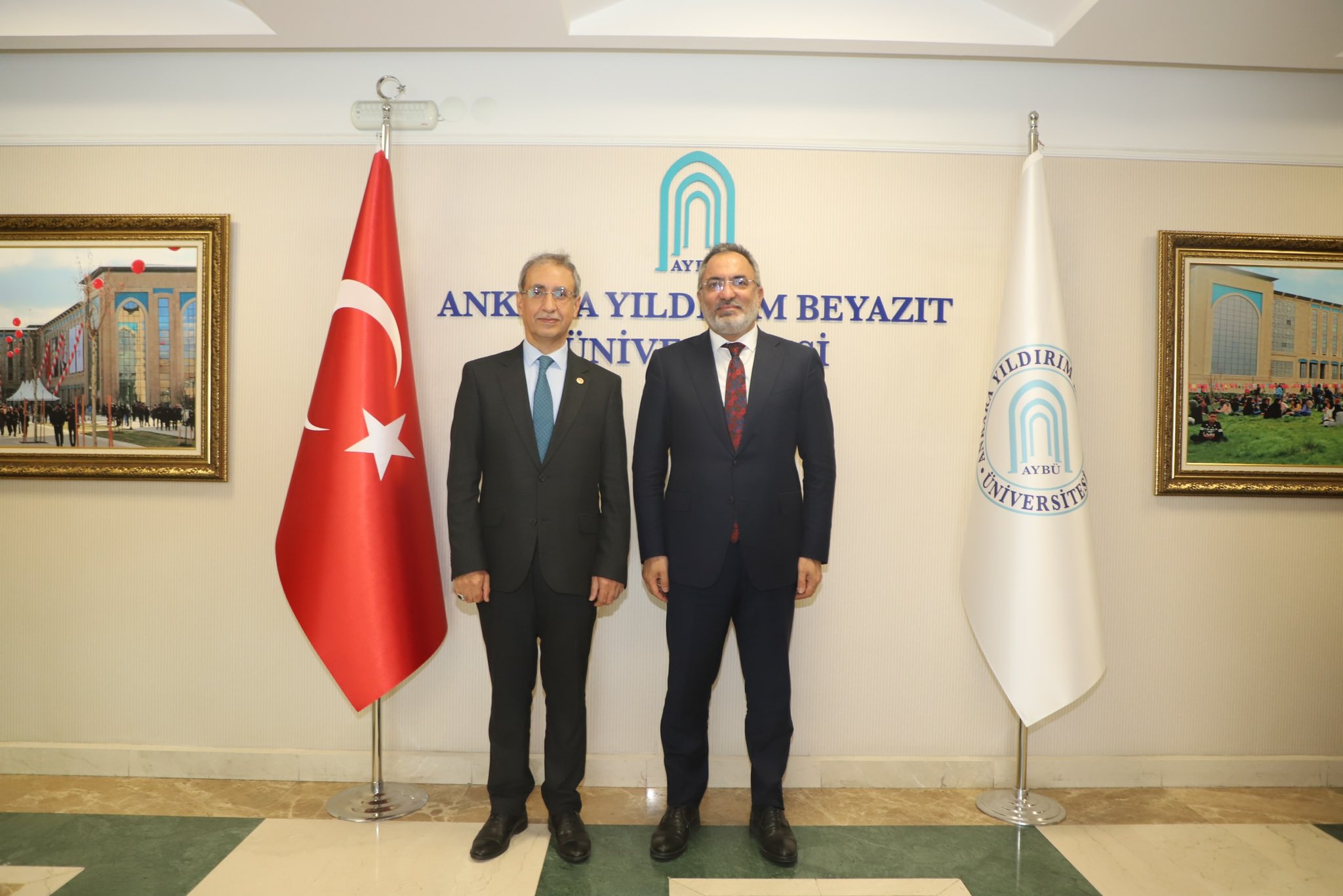 Şanlıurfa Milletvekili Prof. Dr. Abdurrahim DUSAK'tan Rektörümüze Ziyaret