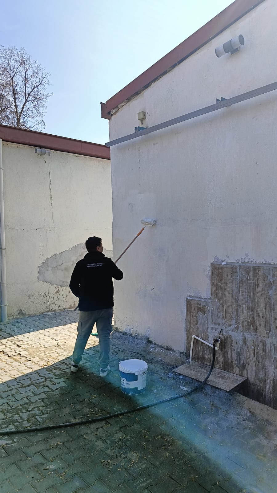 Hippoterapi Merkezimizin  Tavla Binası Boyanmaya Başlandı