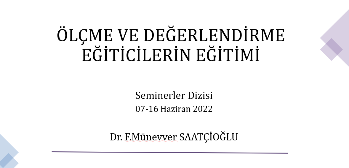 AYBÜ ÖĞMER tarafından Ölçme ve Değerlendirme Seminerler Dizisi Etkinliği Gerçekleştirildi