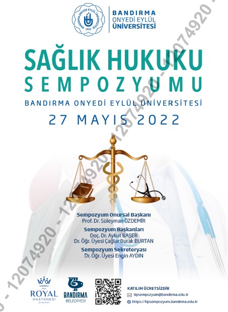 1. Ulusal Sağlık Hukuku Sempozyumu