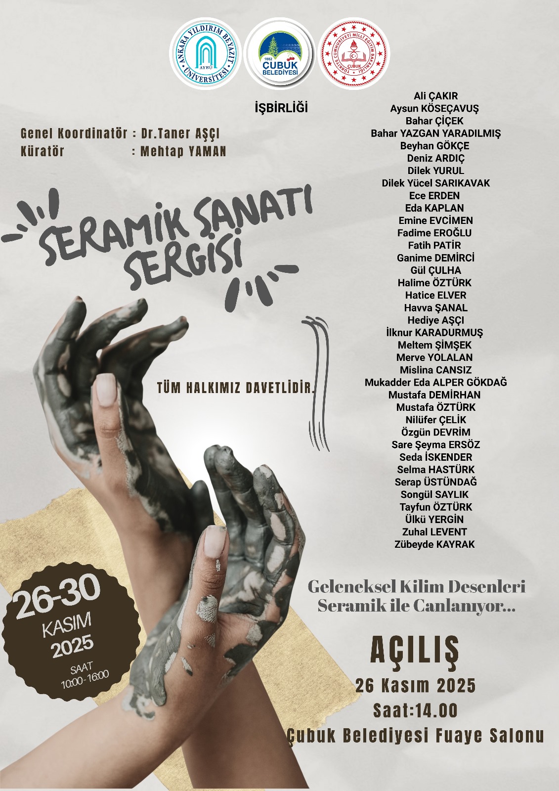 Seramik Sanatı Sergisi