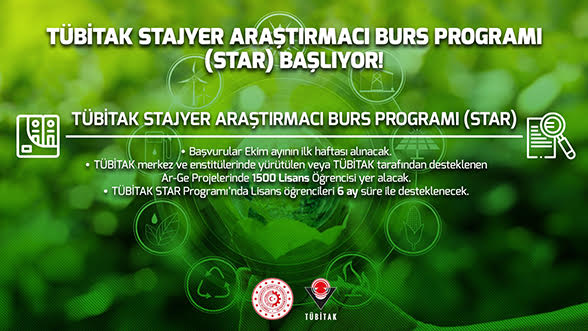 STAR Stajyer Araştırmacı Burs Programı