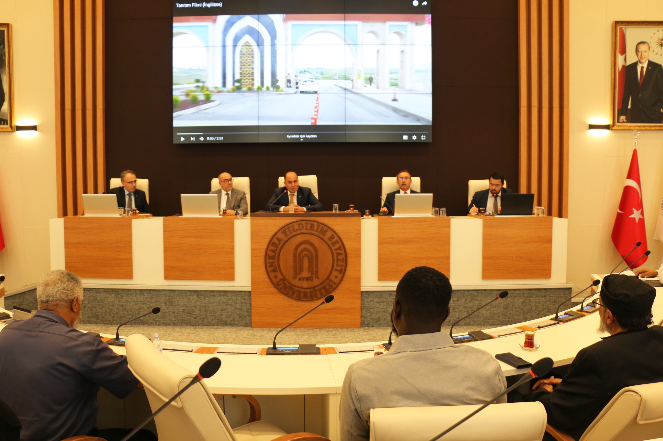 Afro-Amerikalı Heyetten Üniversitemize Ziyaret