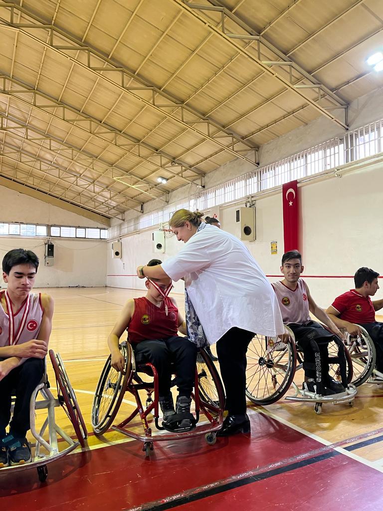 Türk Silahlı Kuvvetleri Genç Engelliler Tekerlekli Sandalye Basketbol Takımı Maçı