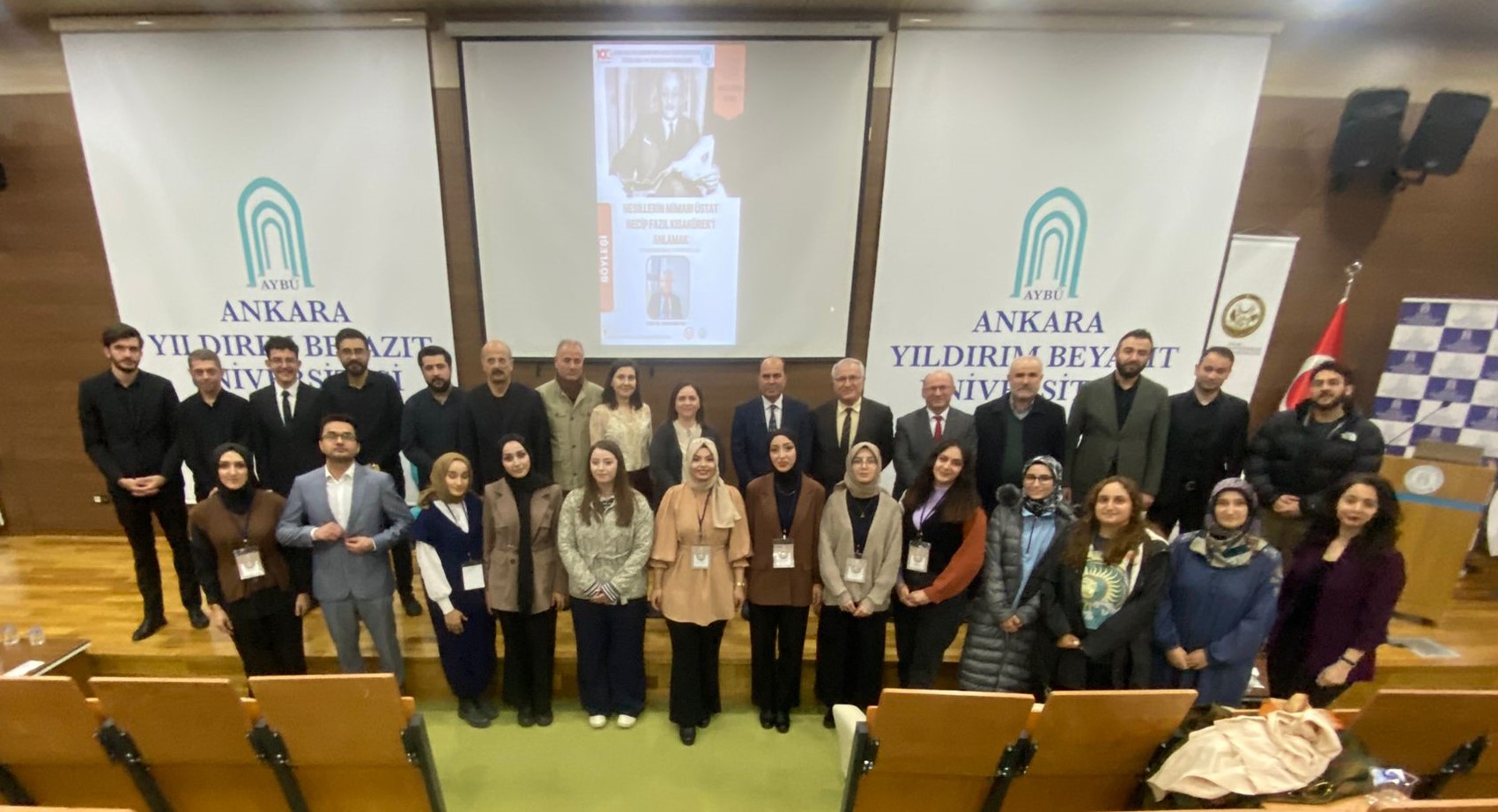 A Talk on "Understanding the Architectural Master of Generations, Necip Fazıl Kısakürek" was Held