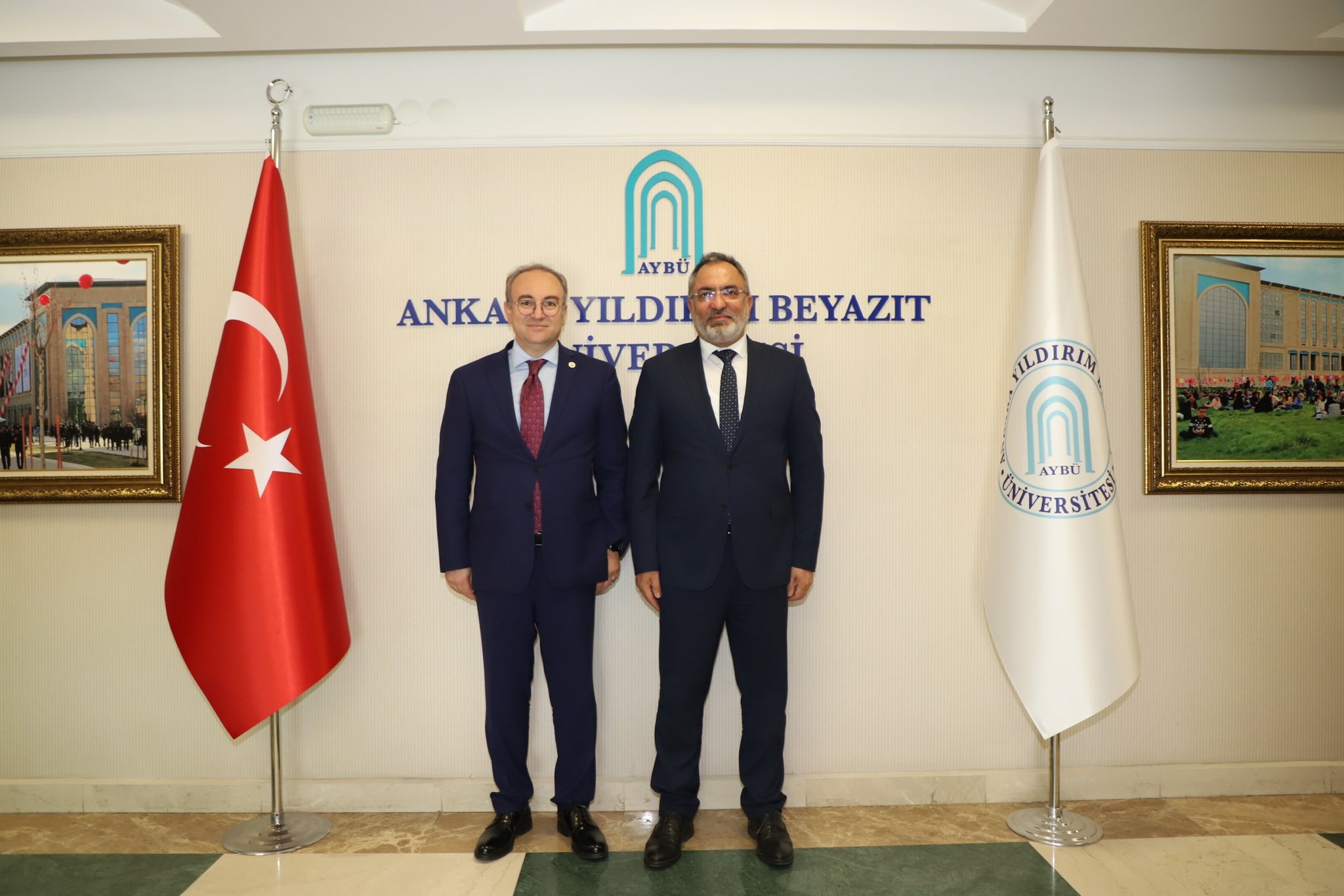 Yozgat Bozok Üniversitesi'nden Rektörümüze Ziyaret 