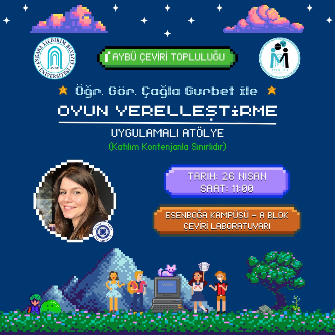 Bölüm Etkinliği: Oyun Yerelleştirme