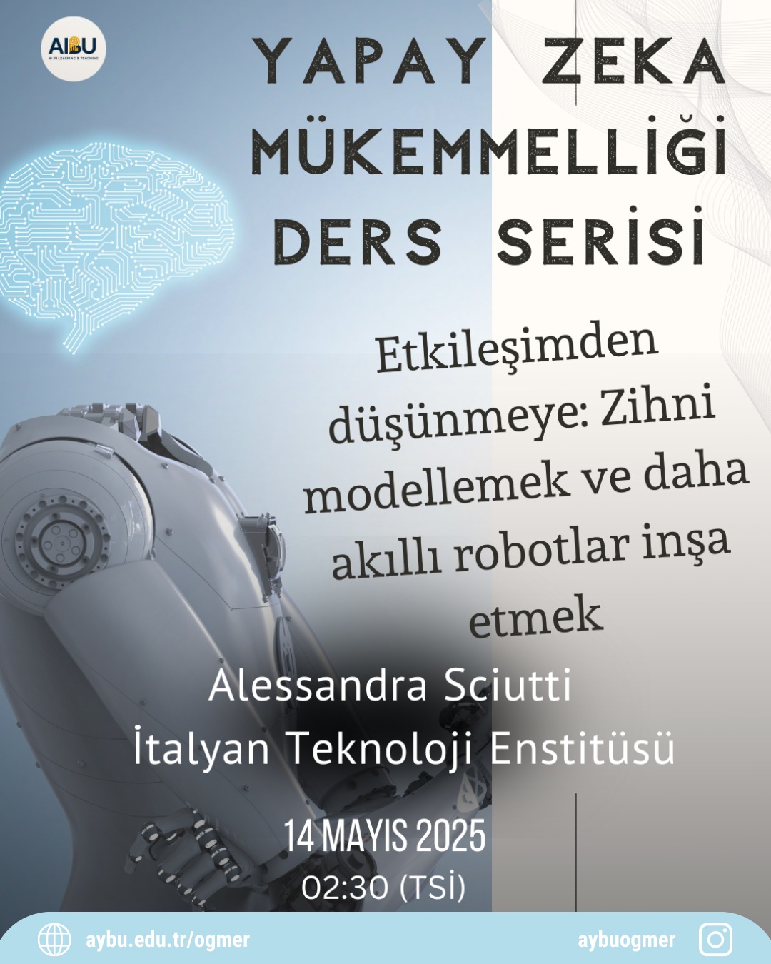 Yapay Zeka Mükemmelliği Ders Serisi	