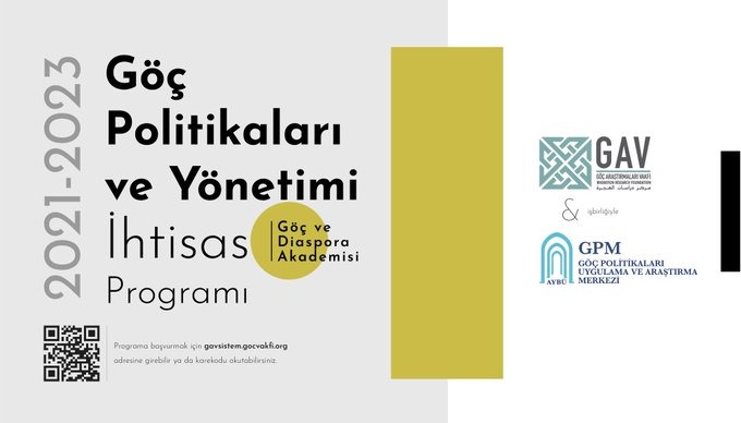Göç Politikaları ve Yönetimi İhtisas Programı