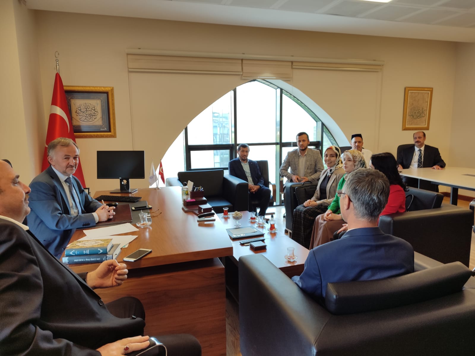 Özbekistan Uluslararası  İslam Akademisinden  Fakültemize Ziyaret 