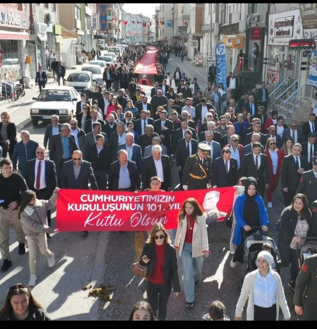 29 Ekim Cumhuriyet Bayramı coşkuyla kutlandı.