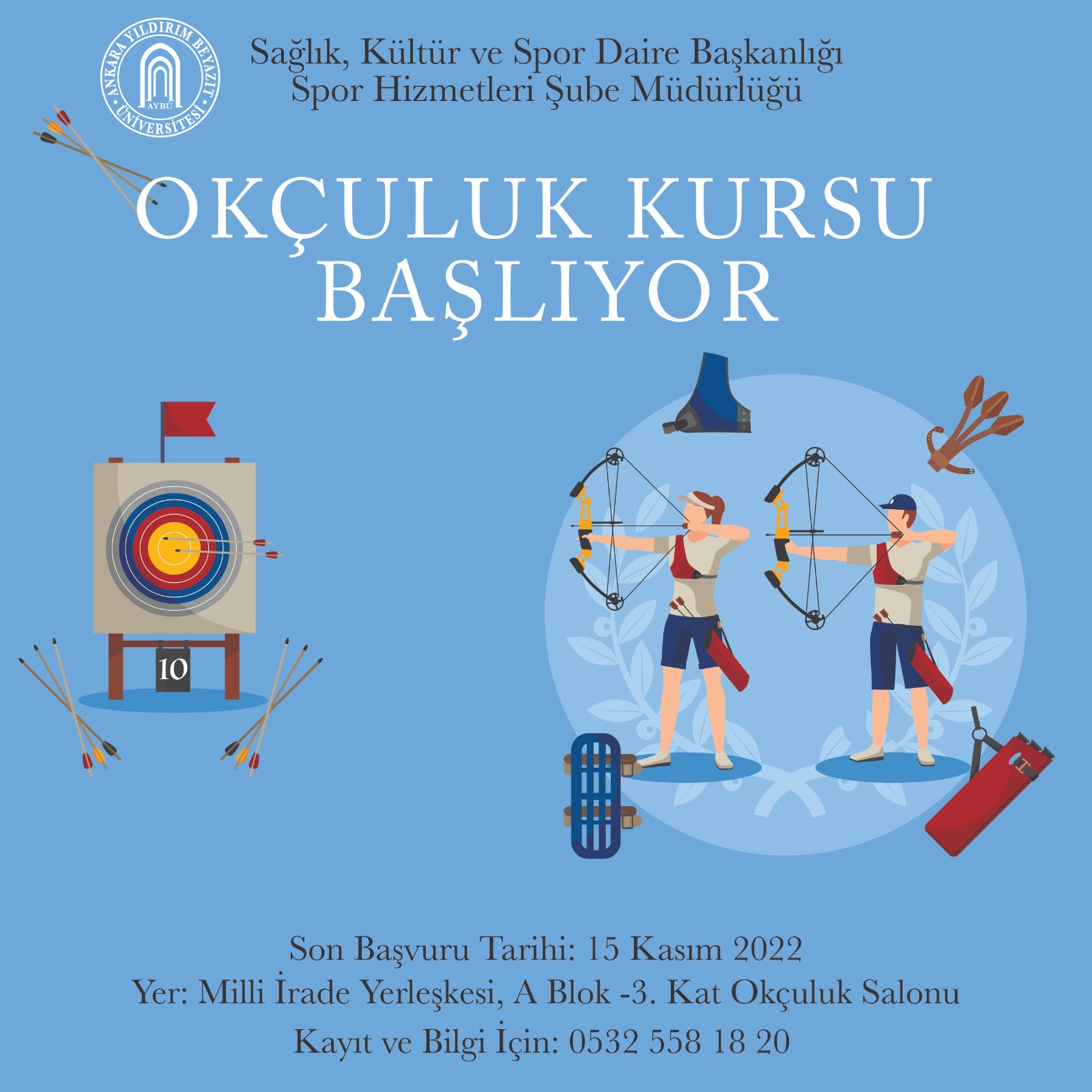 Okçuluk Kursu Başlıyor