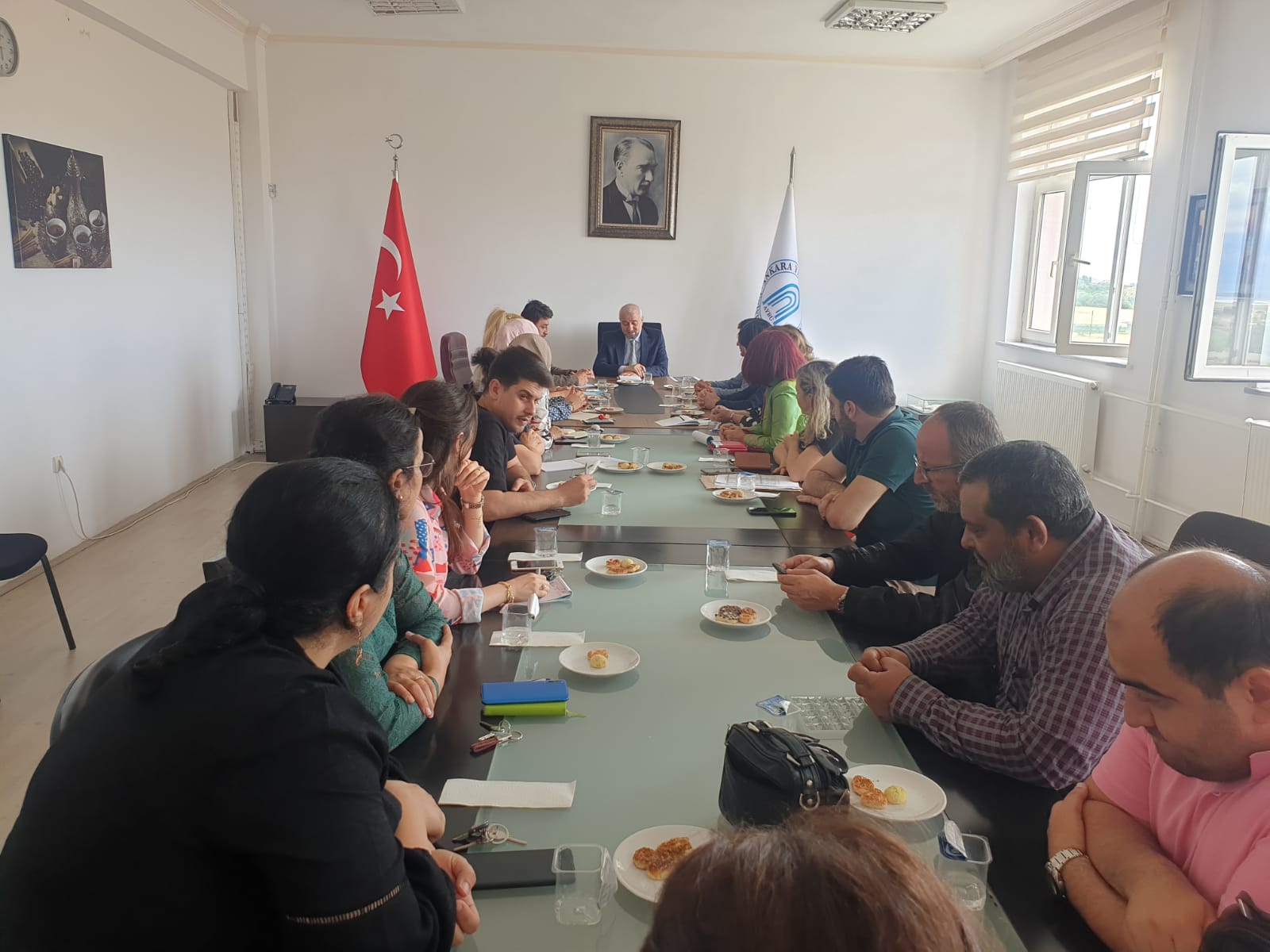 YERLEŞKEMİZDE AKADEMİK KURUL TOPLANTISI GERÇEKLEŞTİRİLDİ