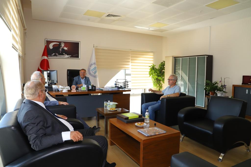 TRNC Embassy Education Attache Rauf ATAÖV and Ahmet ARSLAN Visited Our Faculty