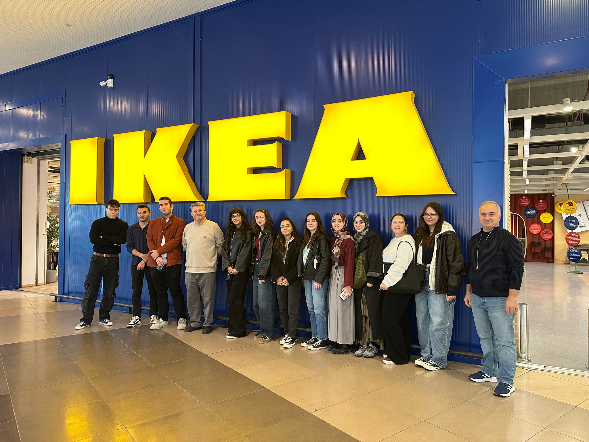  Endüstriyel Tasarım Bölümü Öğrencileriyle IKEA Gezisi 
