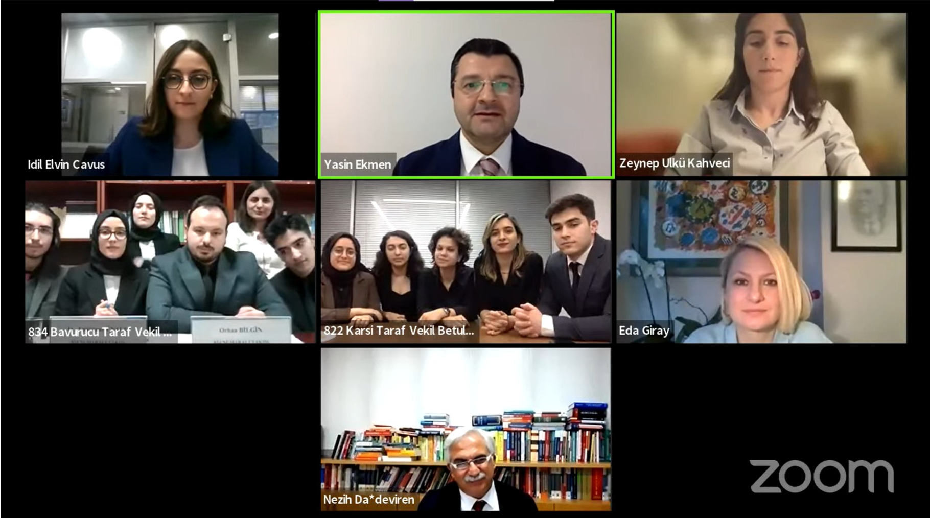 Student Team of our Faculty came in Second in the Mediation Stage of the ISTAC VI Future Arbitration Attorney Competition (GTAY). 