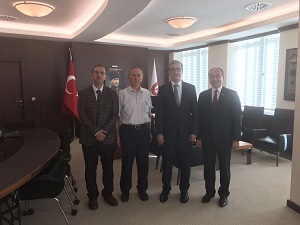 Üniversitemiz Savunma Sanayi Müsteşarlığını Ziyaret Etti