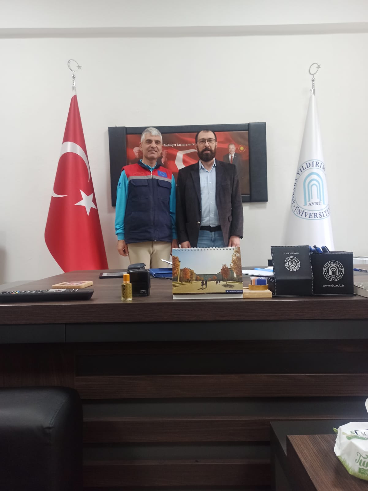 SOSYAL BİLİMLER MESLEK YÜKSEKOKULU MÜDÜRLÜĞÜNE ZİYARET