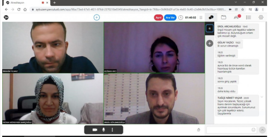 Öz Akran Değerlendirme ve Akreditasyon Bilgilendirme Toplantısı