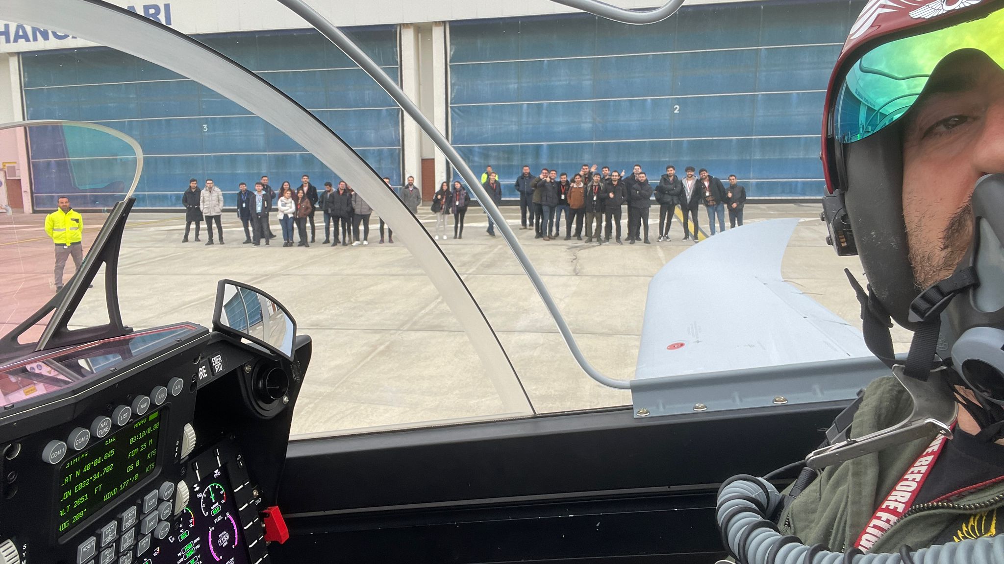 TUSAŞ'ta Staj Yapan Öğrencilerimiz İçin Uçuş Test Mühendisliği Eğitimi