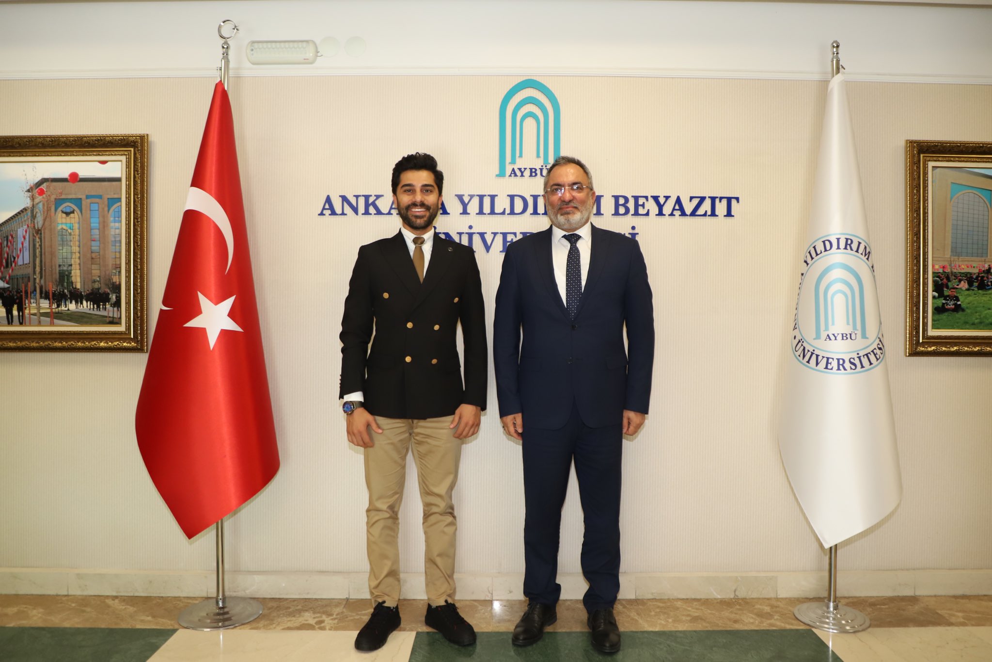 Çankırı Devlet Hastanesi Başhekimliğinden Rektörümüze Ziyaret