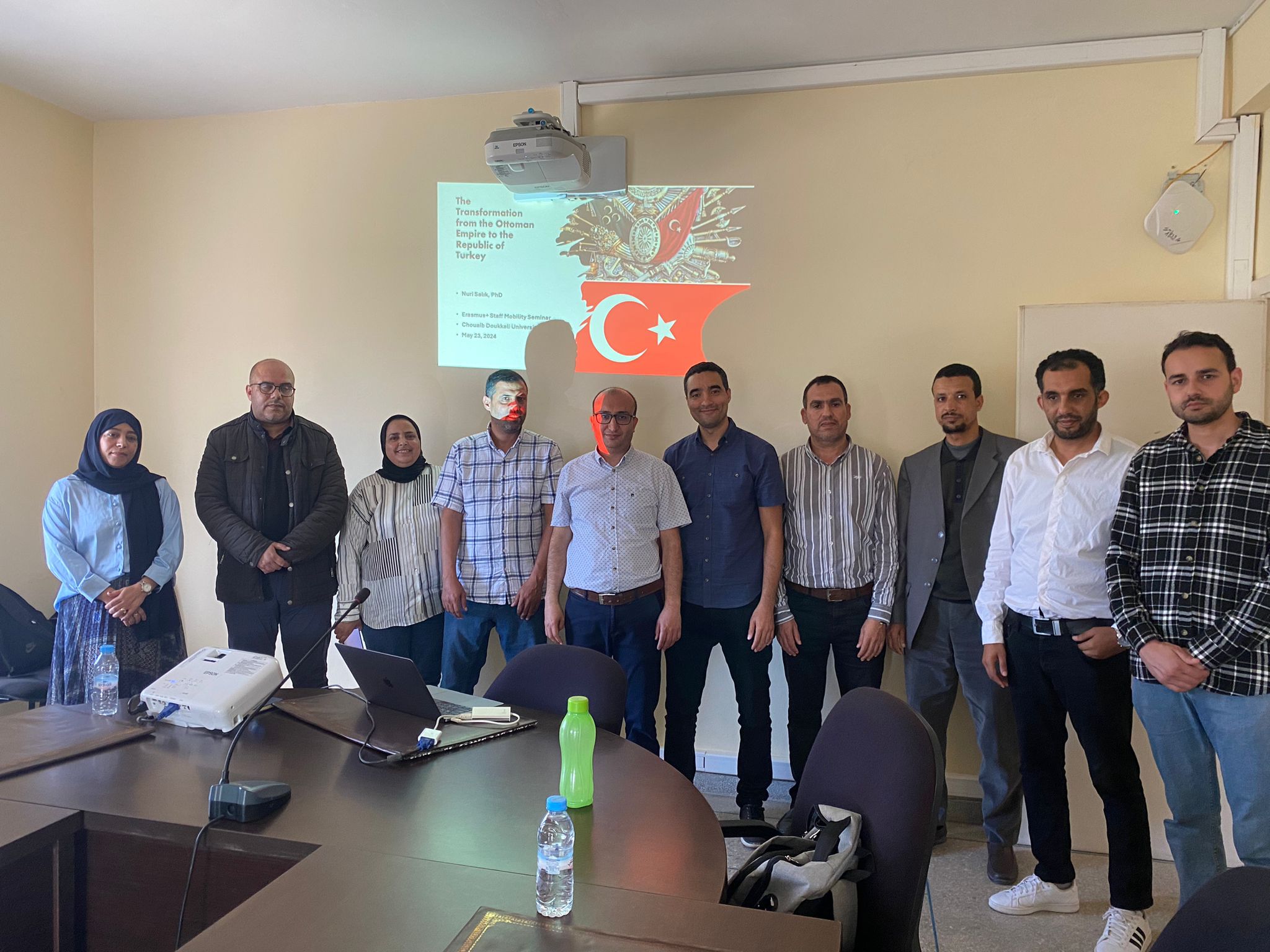 Dr. Nuri Salık, Fas’ın el-Cedide Kentinde Dersler Vermiştir