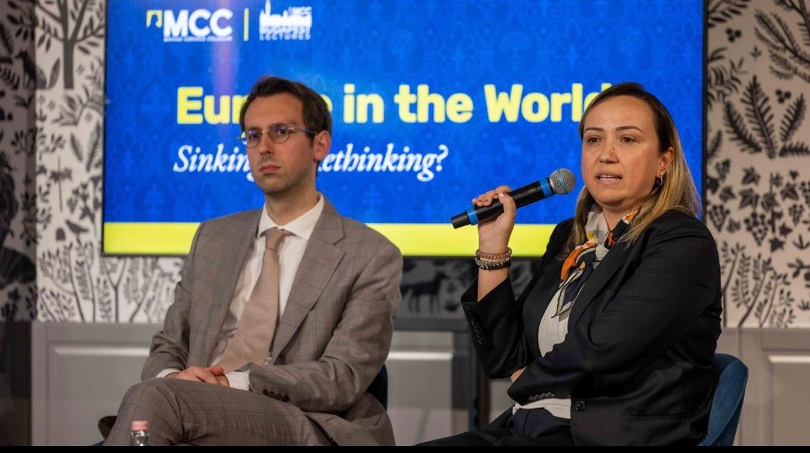 Fakültemiz Öğretim Üyesi Doç. Dr. Belkıs Vural Çelenk Europe in the World/ Dünya’da Avrupa” başlıklı panelde konuşmacı olarak yer almıştır.