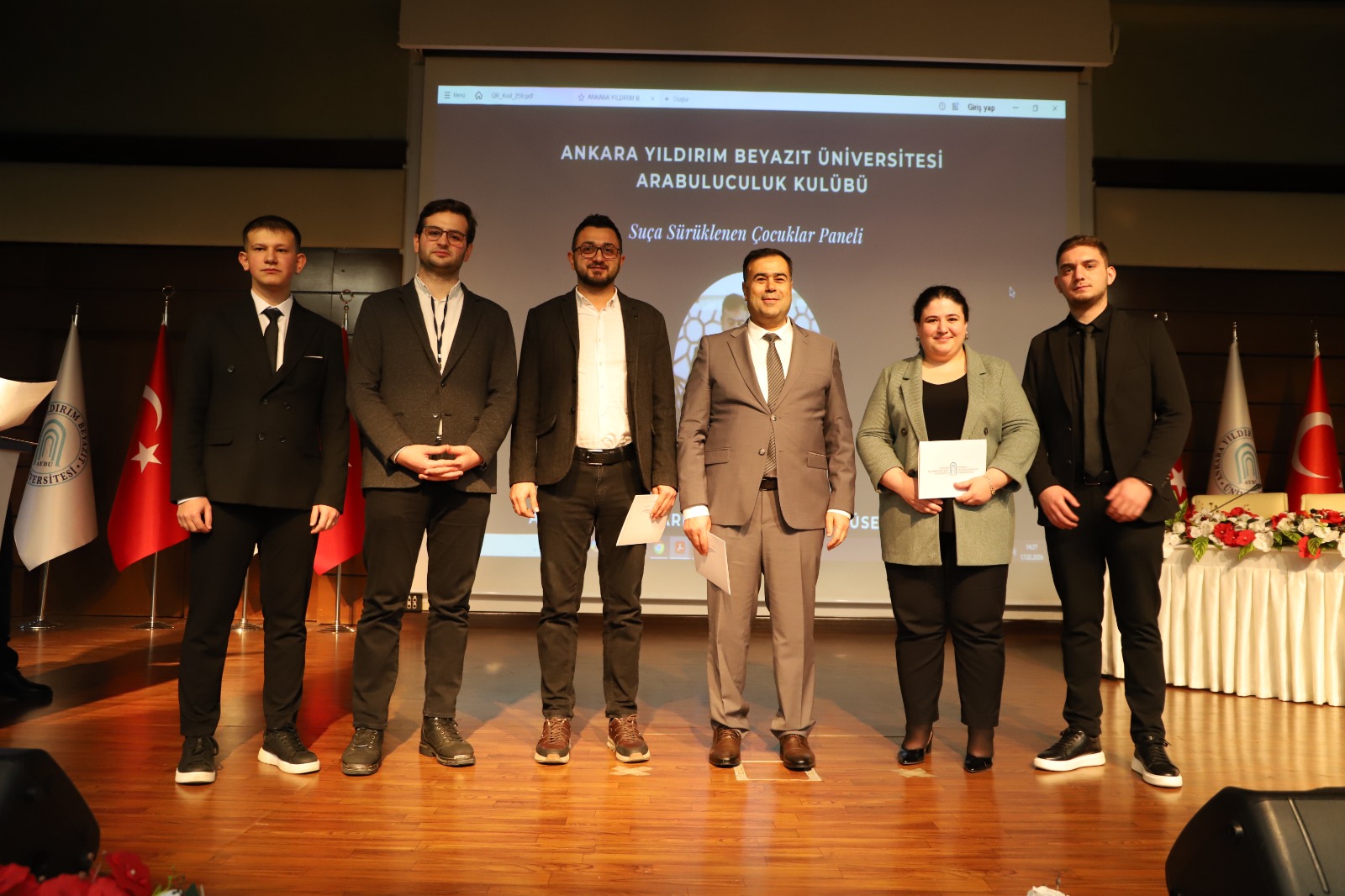 AYBÜ Arabuluculuk Kulübü Tarafından Suça Sürüklenen Çocuklar Paneli Düzenlendi