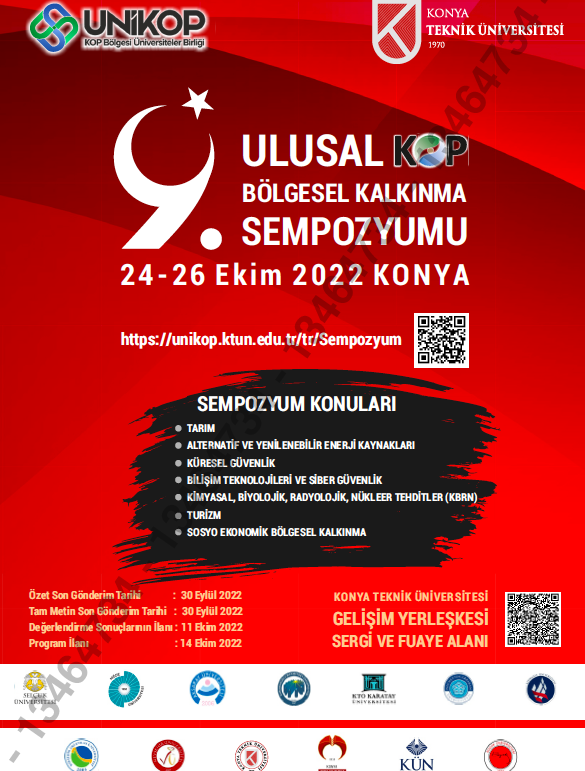 9. Ulusal KOP Bölgesel Kalkınma Sempozyumu 