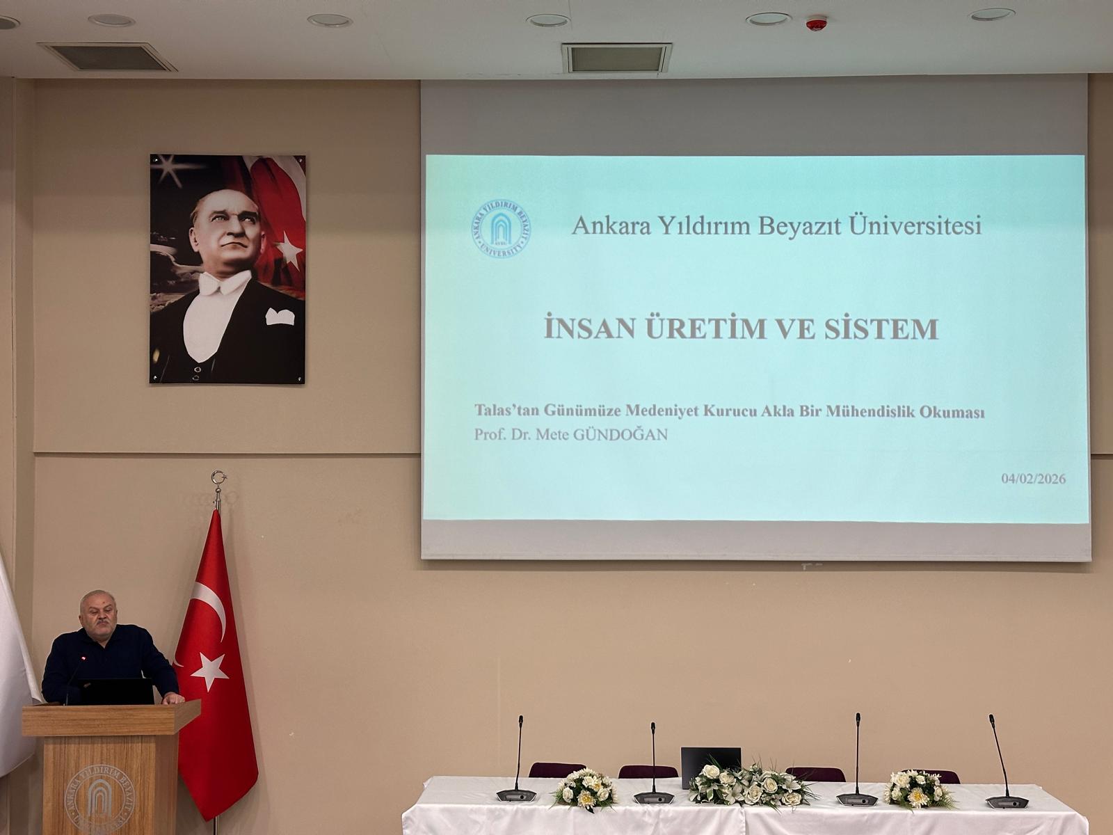 “Dönüşen Dünyada Mühendisliğin Yeri” Seminerinin İlk Toplantısı Gerçekleştirildi