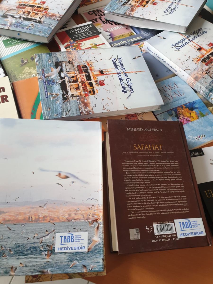 TÜRKİYE KATILIM BANKALARI BİRLİĞİ'NDEN YERLEŞKEMİZE KİTAP BAĞIŞI